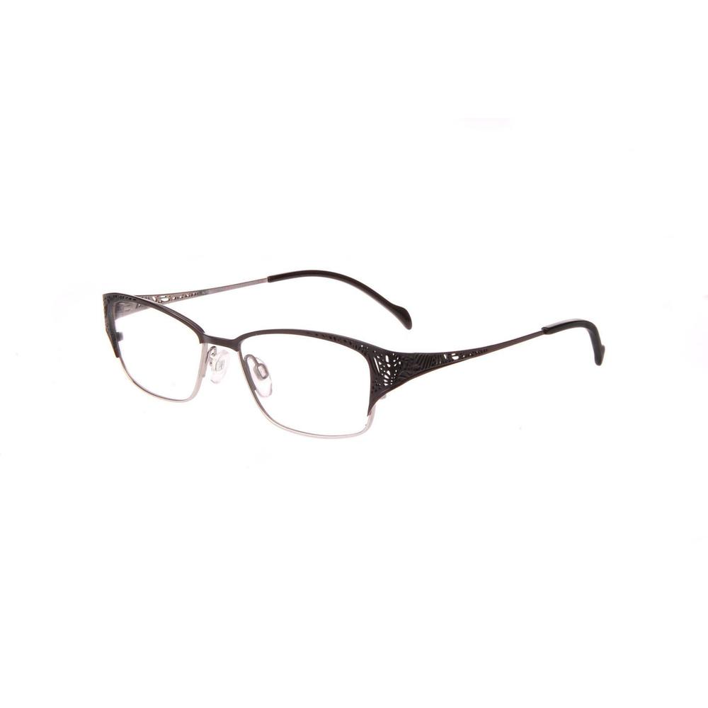 New Runway Eyewear RT-820 Black & Silver Titanium Eyeglasses 51/16/140
